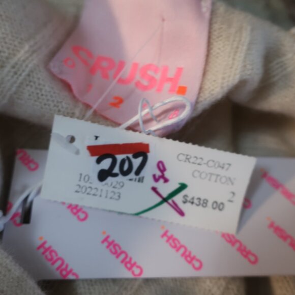 NWT Womens Crush Beige Ribbed Pure Cashmere Long Duster Cardigan Sweater 2 US/M - Picture 15 of 16